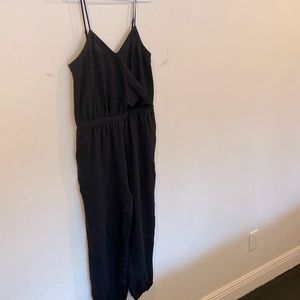 Madewell black jumpsuit